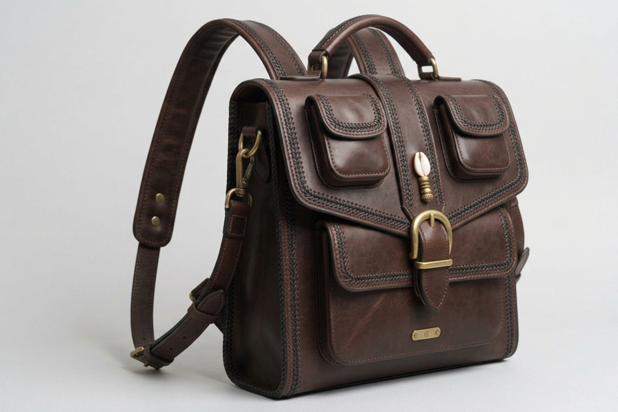 Leather Backpack